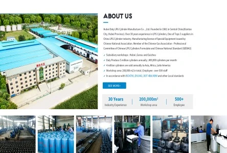 تجربة Over30years في أسطوانات غاز البترول المسال